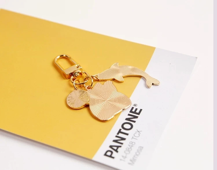 2021 Japan Anime Maneki Neko Lucky Cat Fortune Koinobori Keychain Key Chain Car For Women Bag Pendent