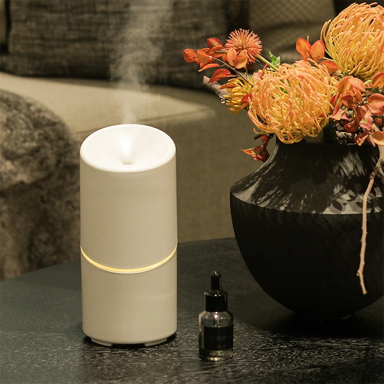 New Arrivals 2022 Portable Luxury Scenting Machine Cool Mist Car Oil Diffuser With LED Light