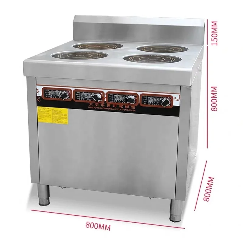 Индивидуальный заказ 220v 3500w 4 конфорки нержавеющий лотокы фаст-фудов специализированное коммерческое торговое оборудование