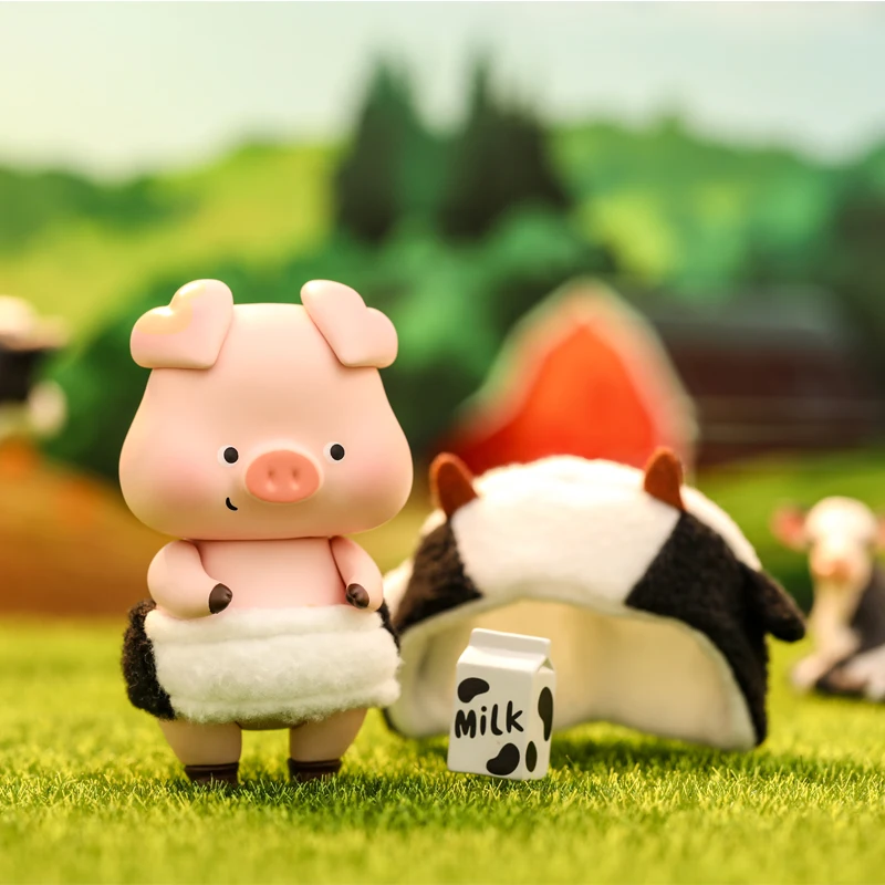 Custom Cute Piggy Anime Blind Box Pvc Toys Birthday Gift For Children kids Blind Box