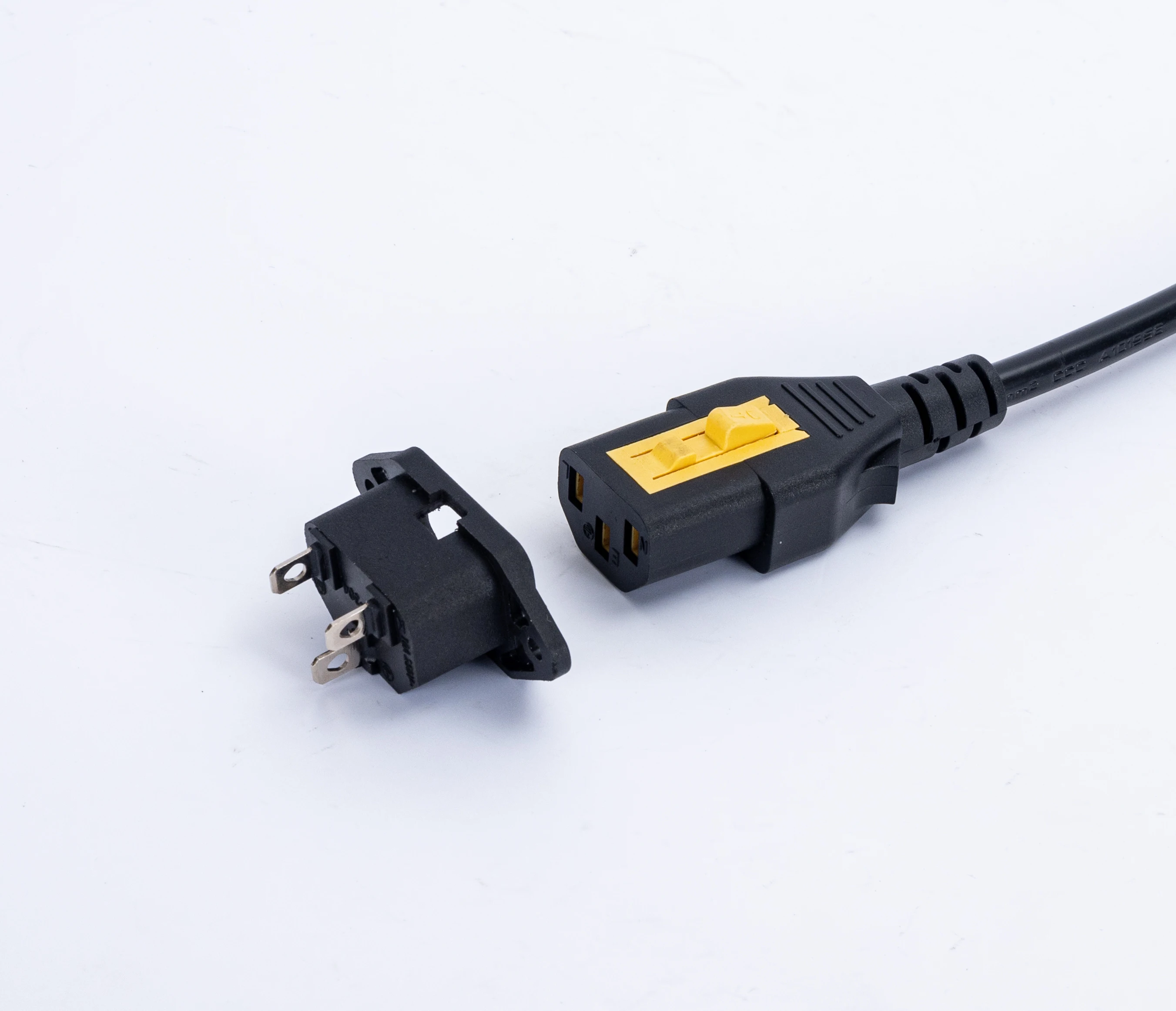 British Fuse Plug Ac Extension Cable C15 for Tv uk Standard 1363 BSI Approval Power Cord