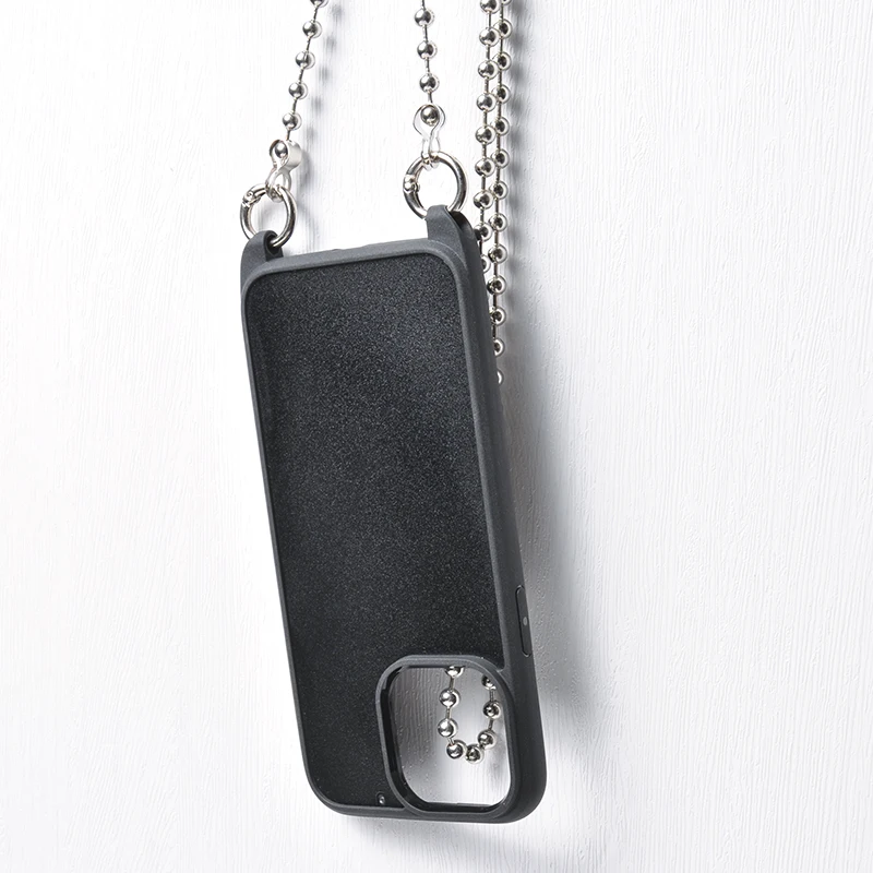 Newest Low Price Sublimation Groove Blank Tpu Pc Lanyard Mobile Phone Back Case For Iphone 14
