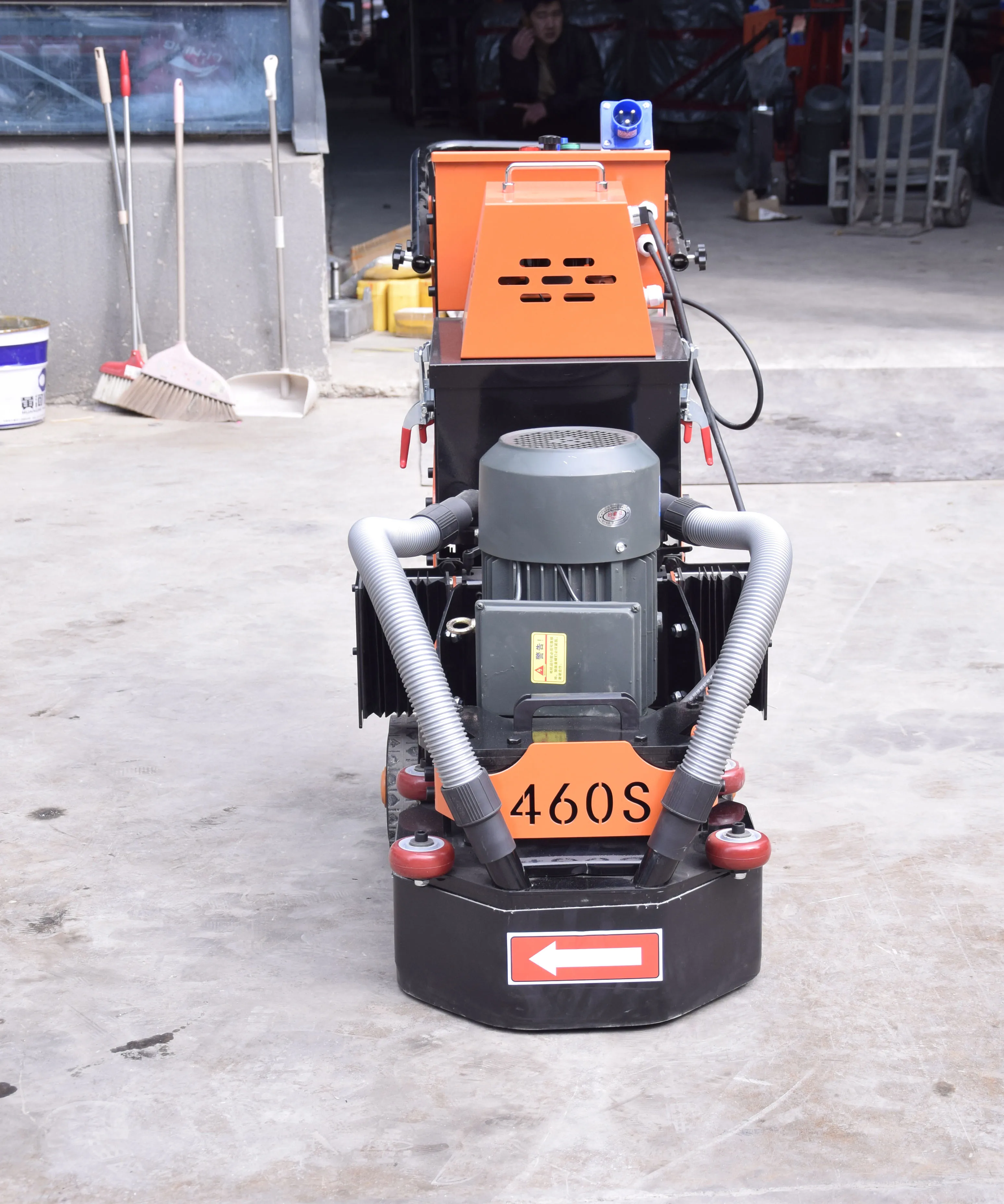 460mm Dust Free Floor Grinder Cement Concrete Polishing Machine