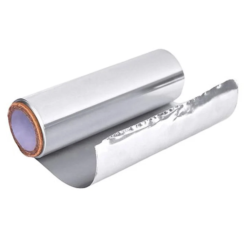 Aluminum foil 1100 1145 1050 1060 1235 3003 5052 5A02 8006 8079 8011 Food grade package aluminum foil roll 200 meter