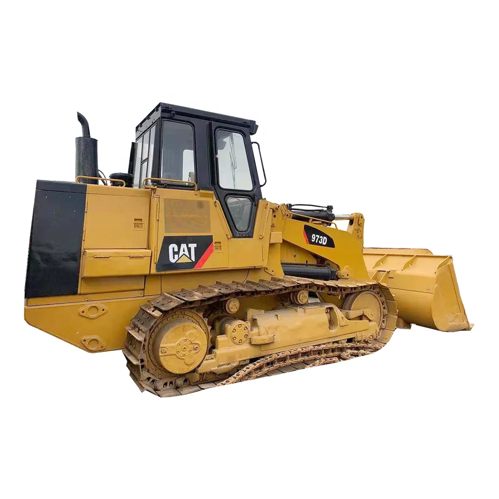 Hot sale used cat 973D 973C crawler loader with low price for sale with high condition