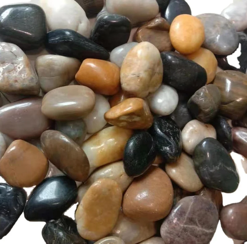 Mixed Wash Pebble Stone Directly Sale