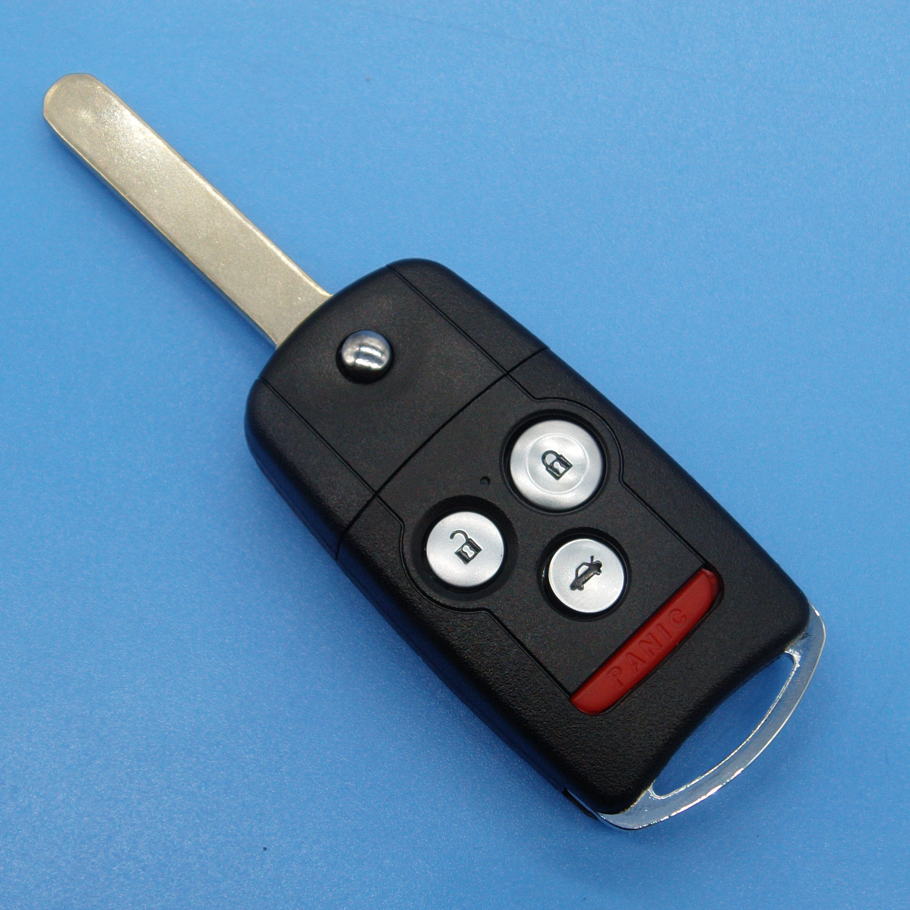 4 buttons flip folding key fob case for A-cura H-onda car remote smart key