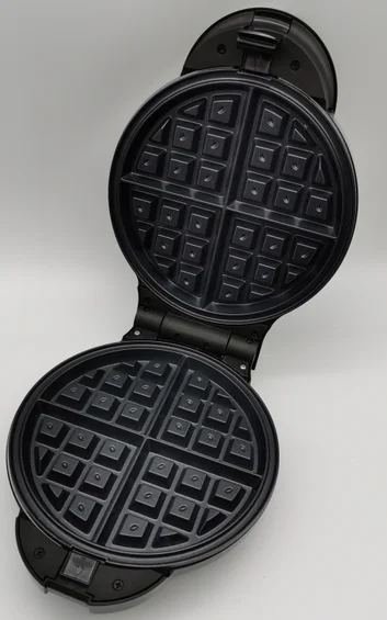 Small Durable Waffle Maker With Easy To Clean Surfaces And Innovative Adjustable Temperature 5 In 1