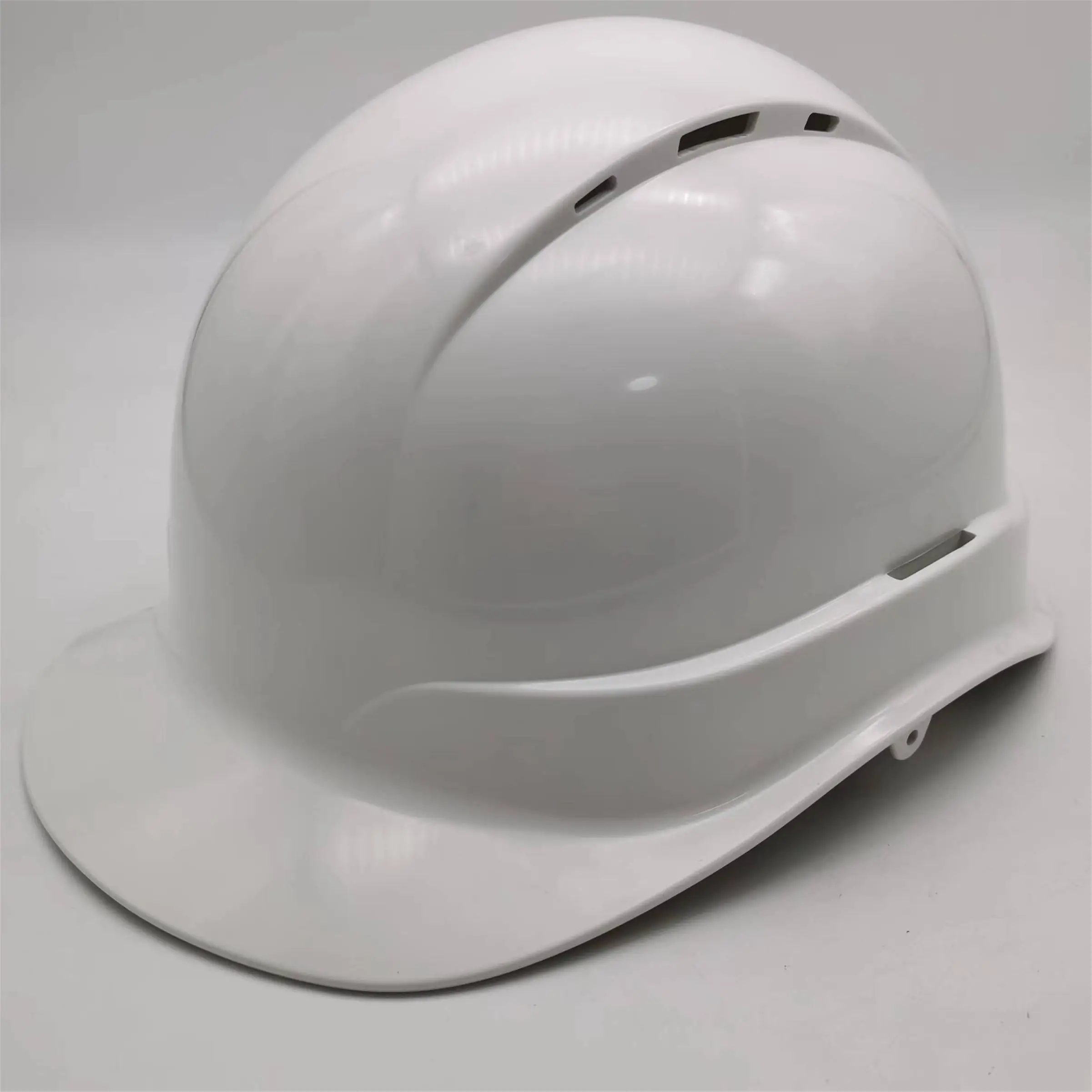 Accesorios para seguridad industrial construction safety helmet half brim high quality ANSI hard hats
