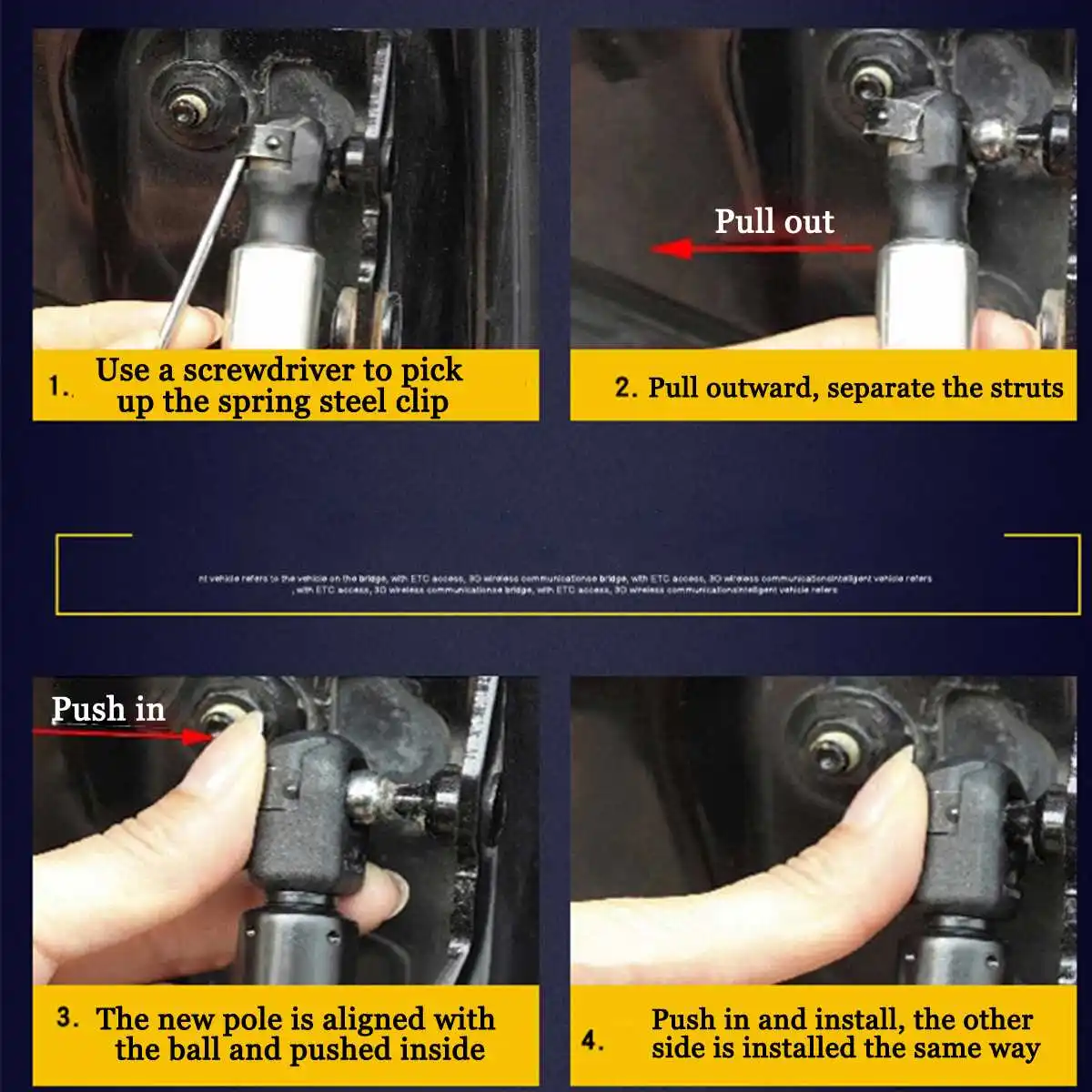 Rear Trunk Tailgate Gas Spring Shock Lift Strut Support Rod Arm Bars For Mitsubishi Lancer EX EVO 2008-2015 Car Accessories