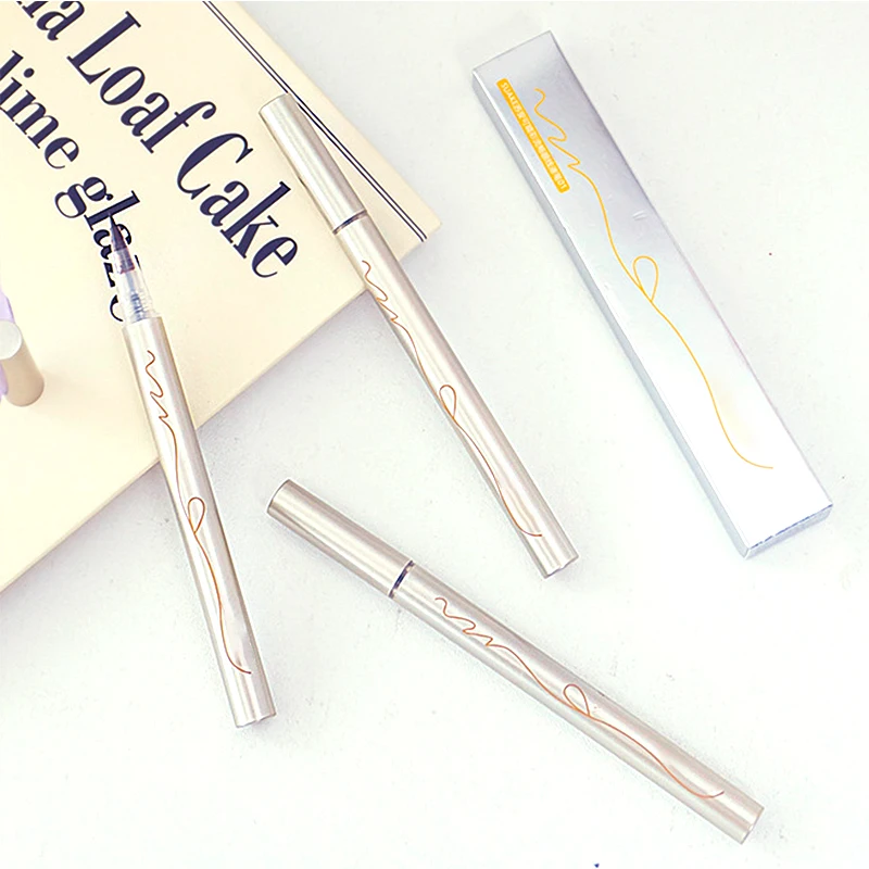 High Quality Quick-Dry Liquid Eyeliner Wholesale Slim Pencil and Pen Form Long Lasting Waterproof Mineral Cosmetics