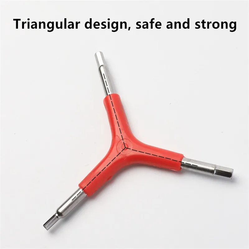  Multifunctional Y type Hexagonal wrench Bike Allen Hex Wrench Bicycle Key Tools Mountain Repair Wrenches
