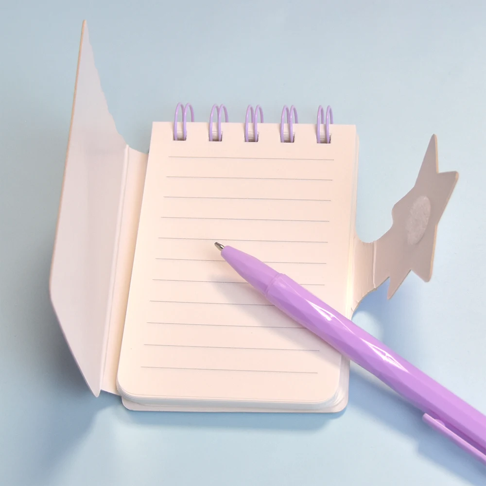 HR New Design Cartoon Cute Back To School Composition Daily Mini Memo Pad Weekly Agenda Planner Spiral Notebook For Students