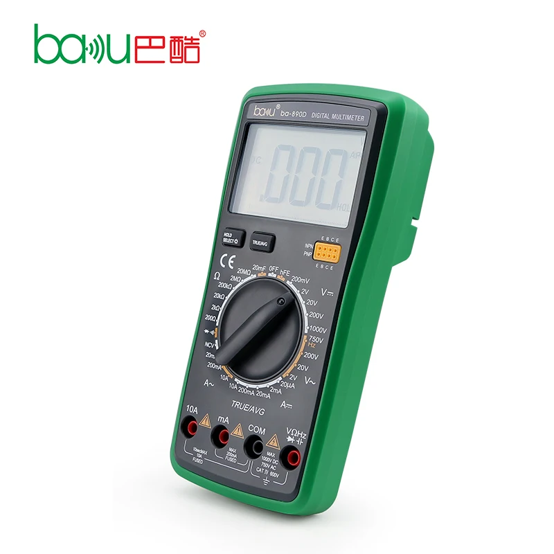 Hot sale factory direct ba-890D multimeter in lowest price digital multimetro detector