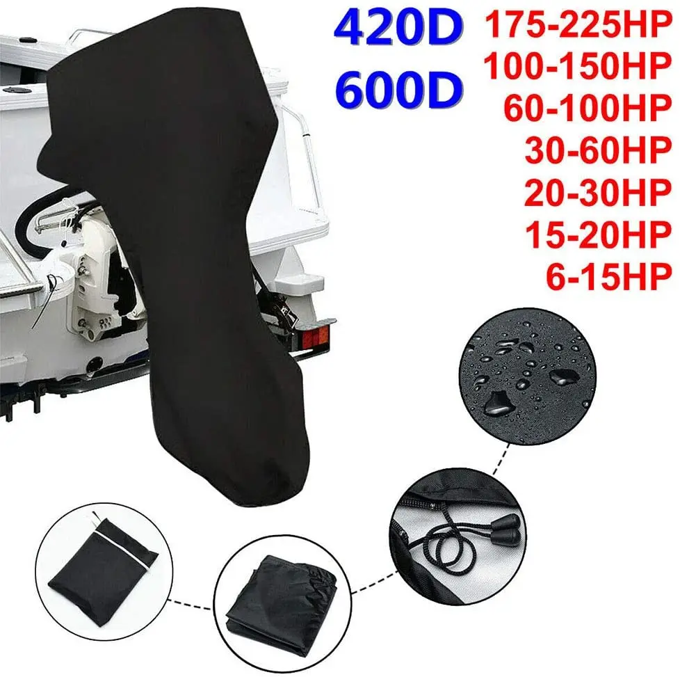 Универсальный подвесной моторный двигатель, полное покрытие, ткань Оксфорд, цвета на заказ