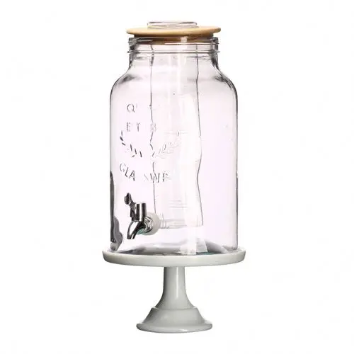 Распродажа, двойной стеклянный диспенсер для напитков