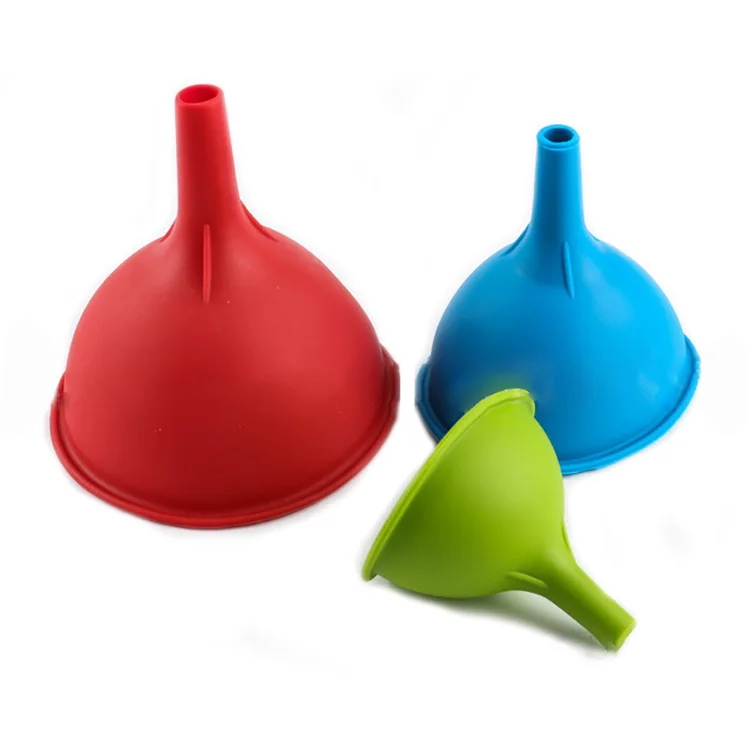 2021 online Top Seller Wholesale New Trending Popular Products   Kitchen Funnel Silicone Liquid Funnel Kitchenware
