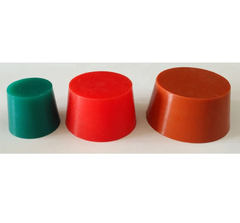 colorful masking silicone tapered plugs
