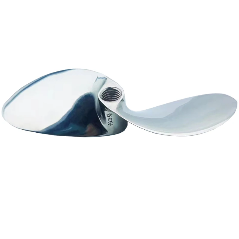 Dusheng Customized Casting 2 blade racing outboard boat propeller for sale