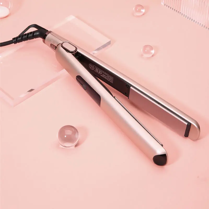 Professional PTC hair straightener with lcd flat irons wholesale private label customize hair straightener