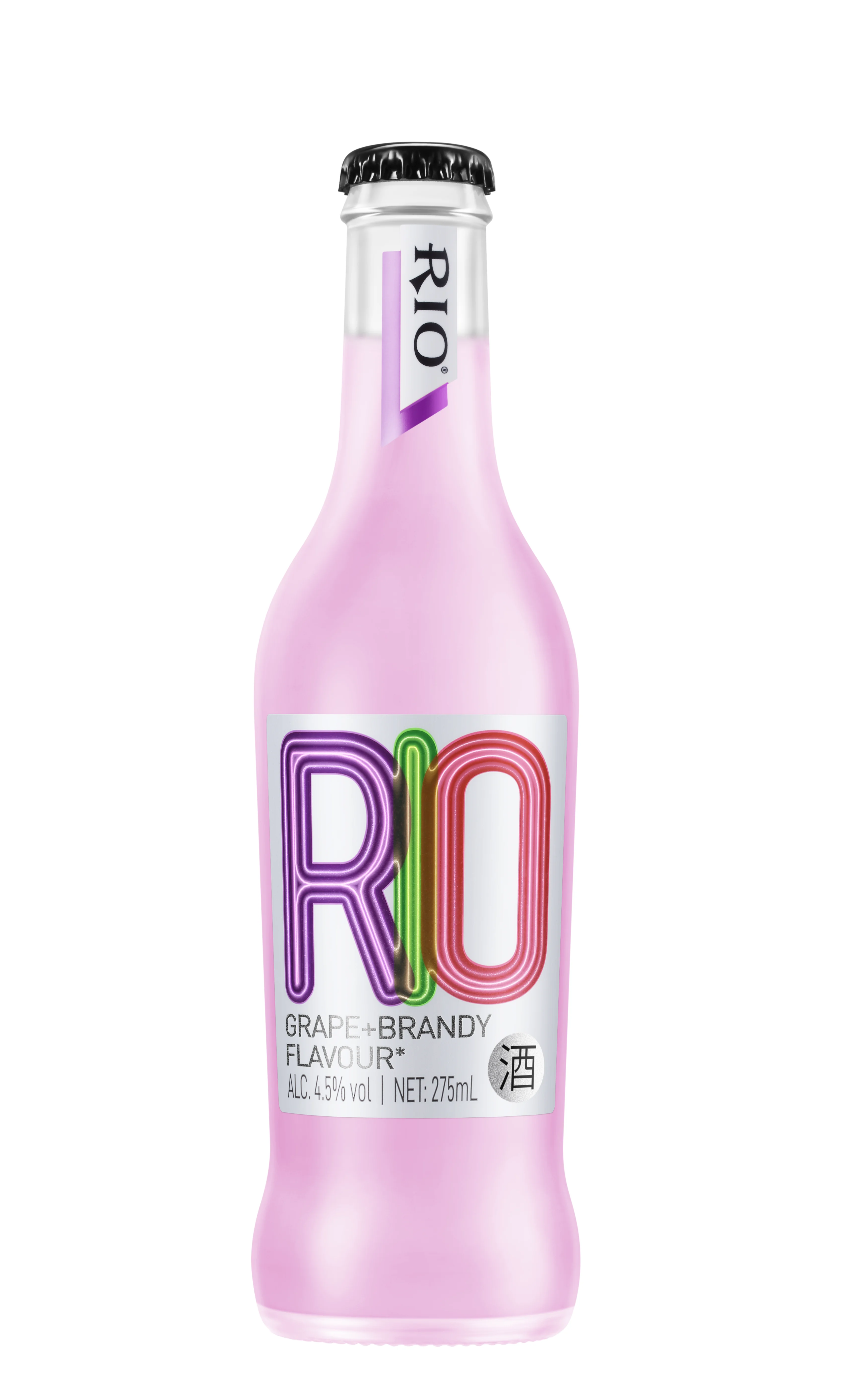 2022 Top 1 RIO Cocktail Fruit Drinks Alcoholic Beverages purple grape brandy bottle suitable for party home bar festival275ml