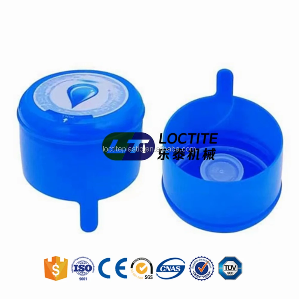 factory price New Material Non-Spill  PET 5 Gallon bottle Cover cap lids PE Blue Plastico Plastic Caps 55mm 5 gallon lids 5 gall