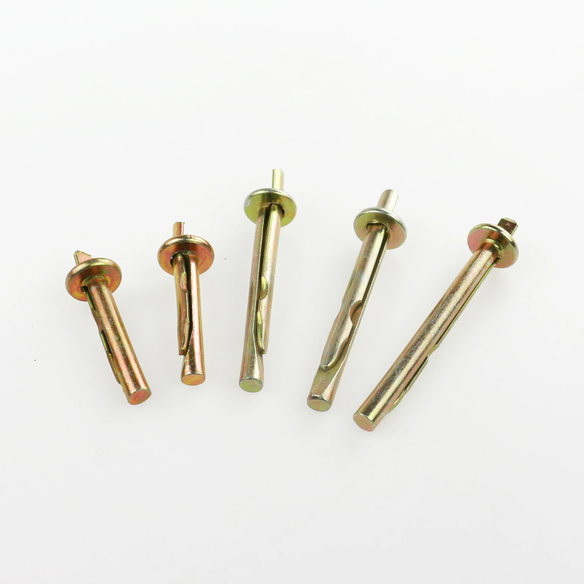 Ceiling and DRYWALL Products Ceiling Expansion Anchor Nail Anchor Steel 6MM GB Expansion Bolt Silver Wall Plate D Ring Anchor