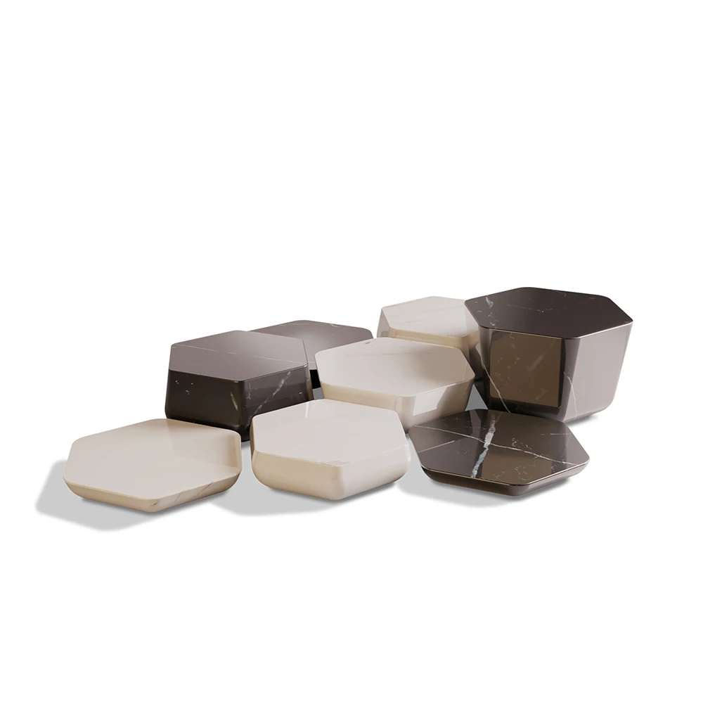 Italian Style Luxurious Creative Home Decor Coffee Table Center Table Luxury for Villa Living Room