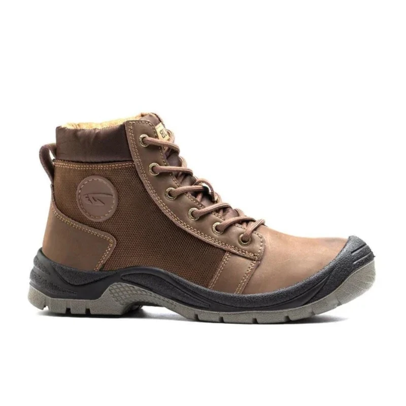 WEJUMP Classic nubuck leather BSI CE SBP standard steel plate safety australian boots men Safety Shoes