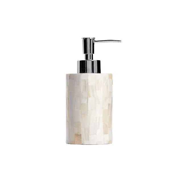 Luxury Wall-Mounted Hand Soap Dispenser Manual Metal and Wooden Liquid Soap Dispenser with Foam Feature