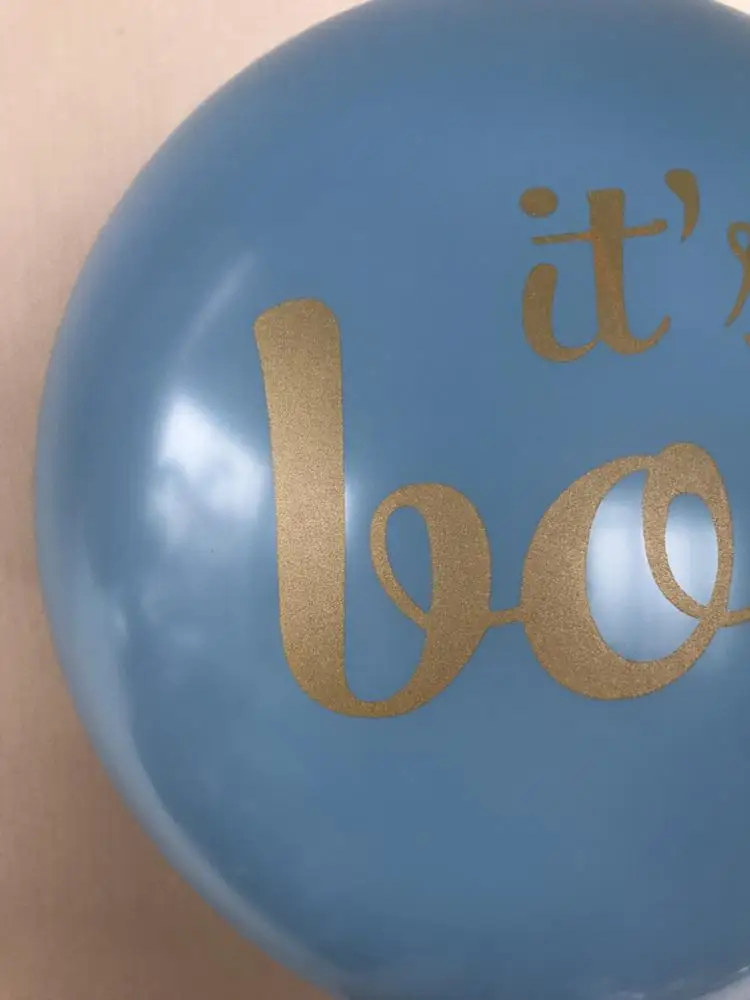 100 Pcs/Bag Three Color  Printing Gold Love Or Oh Baby 12 Inch Latex Balloon Inflatable Air Balloons Wedding Decoration Balloon