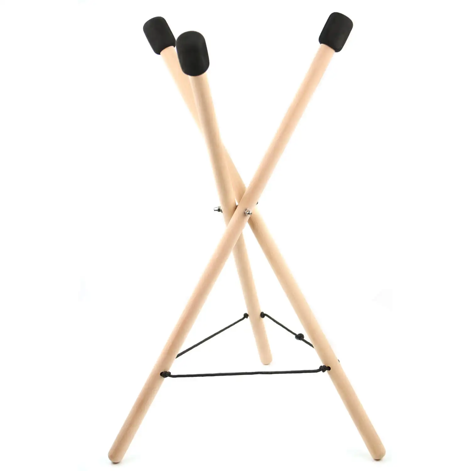2021 best selling triangular wooden two-way rotating drum stand for hand pan steel tongue drums tank drum percussion instruments