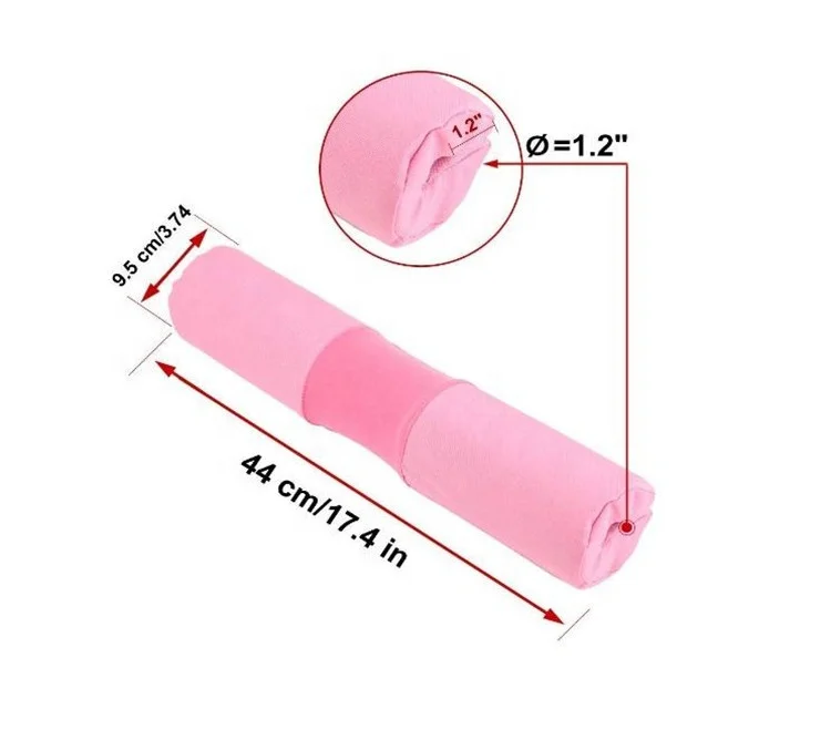 2019 new design shoulder dumbbel and barbell pad squat with cover