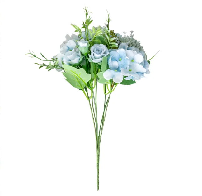 Art Home Decoration Wedding Photography Props Simulated Rose Wedding Bouquet