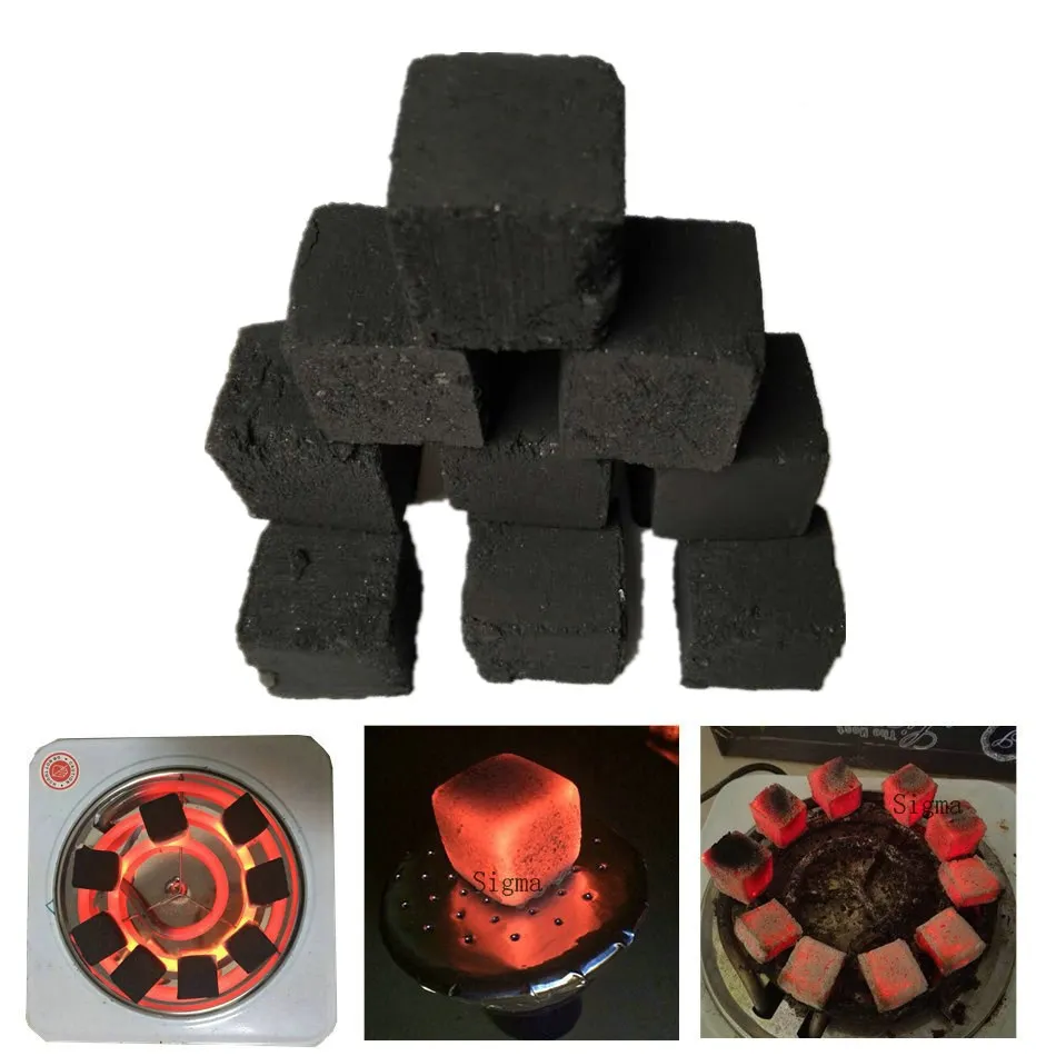 Factory Price Smokeless pure coconut Shell made shisha hookah charcoal