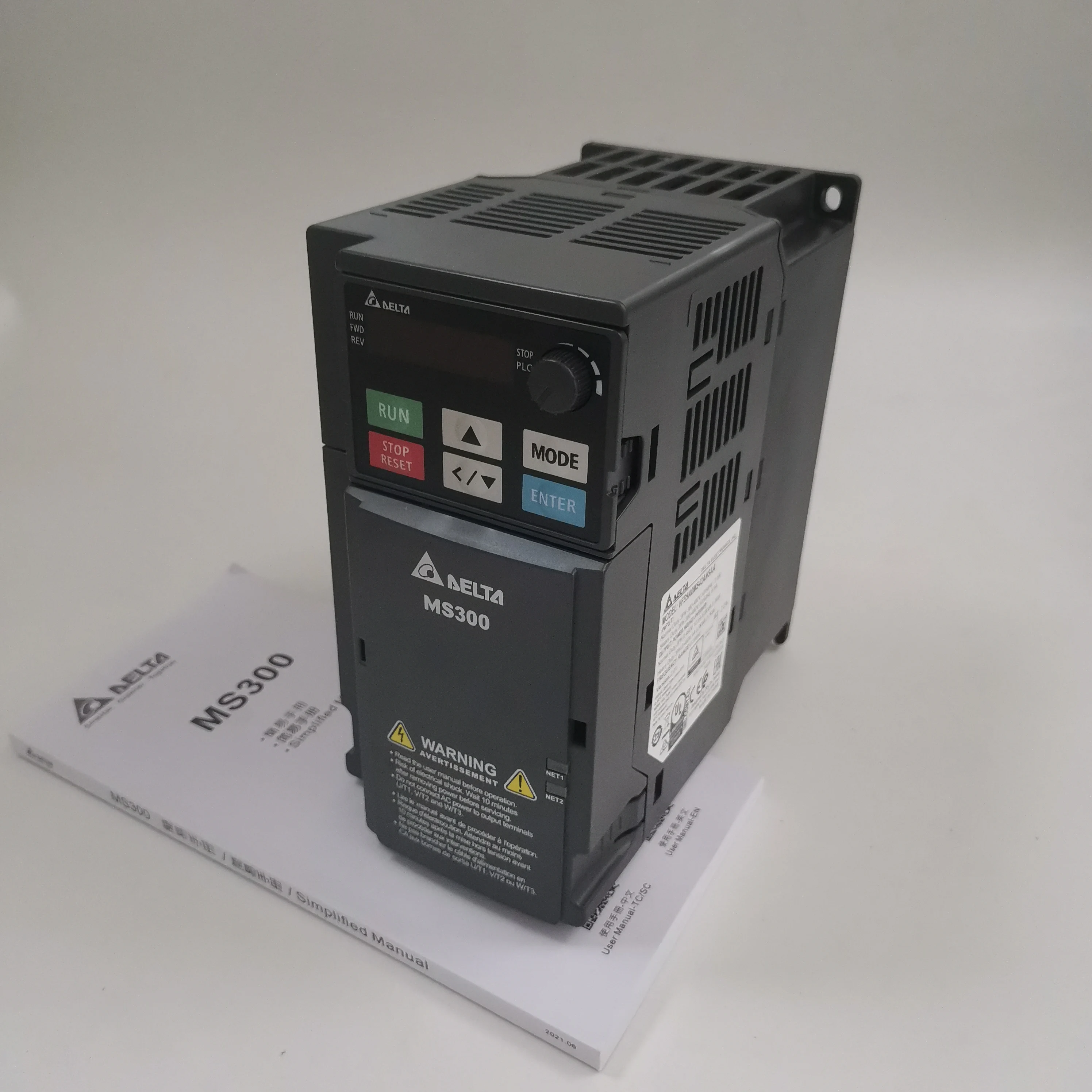 Delta AC Drive MS300 Series 3Phase 460V 3.7KW Inverter  VFD9A0MS43ANSAA Variable frequency driver