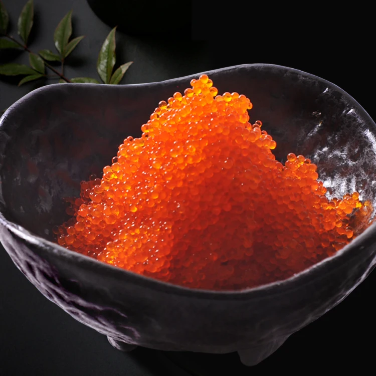 Недорогая замороженная черепаха летающей рыбы Tobiko