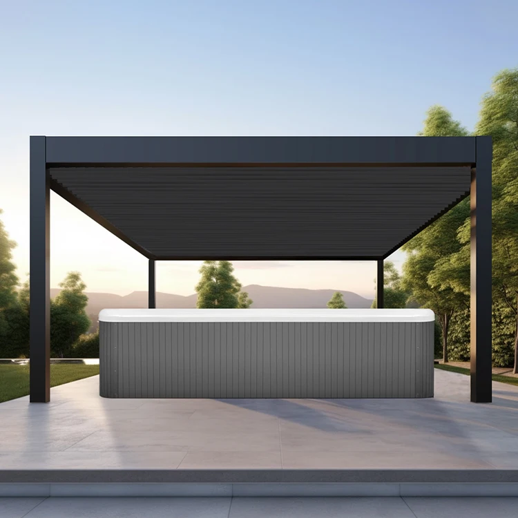 Immer Heavy Duty Pergola-aluminium Bioclimatic 5x3 Pergolas And Gazebos Outdoor