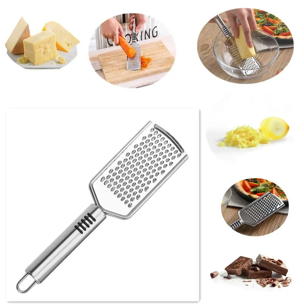 Multifunctional Kitchen Stainless Steel Accessories Round Cheese Grater Vegetable Grater For Kitchen Used