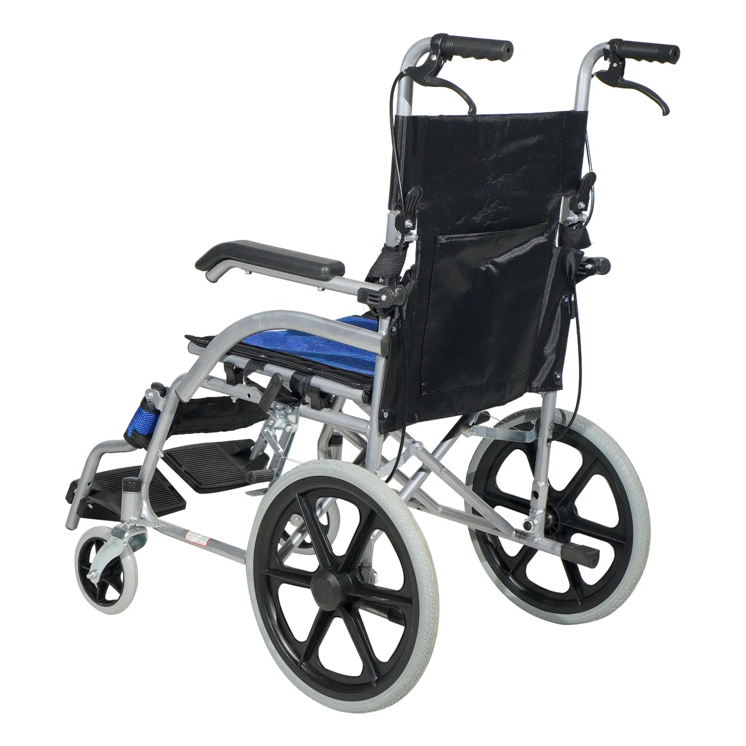 New Design Adjustable Armrest Folding Manual Wheelchair
