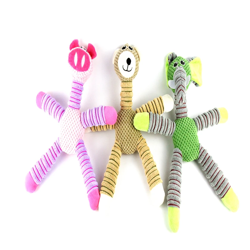 Оптовые поставщики домашних животных, игрушки для жевания слона, медведя, свиньи, собаки, кота