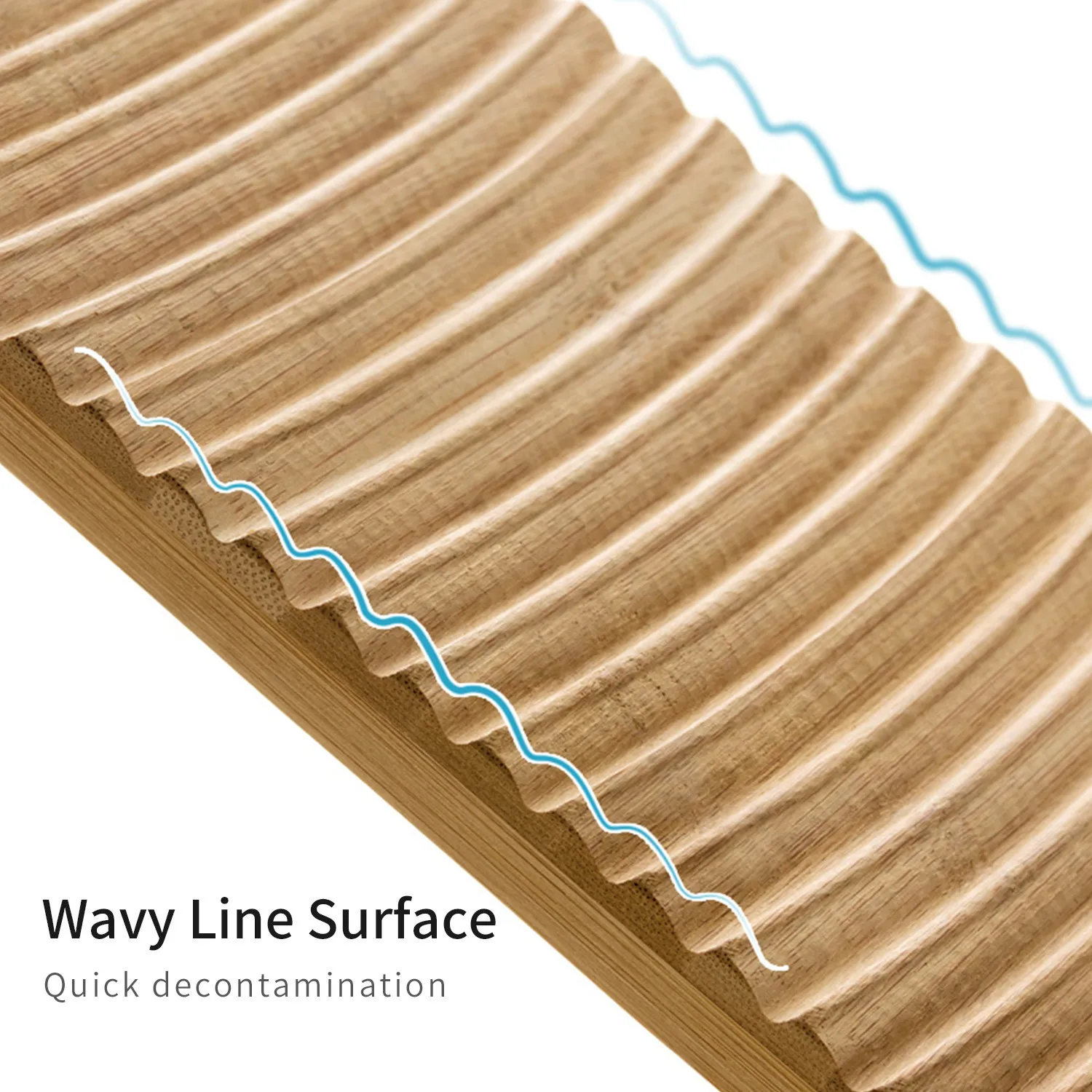 Rectangle Wood Washboard for Laundry Thicken Washing Board Portable Clothes Cleaning Tools Antislip