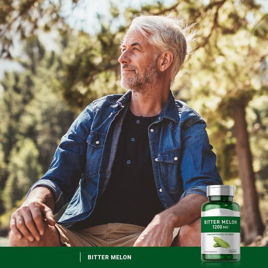 bitter melon extract capsules Wholesale Price private label bitter melon balsam pear powder extract bitter melon capsules