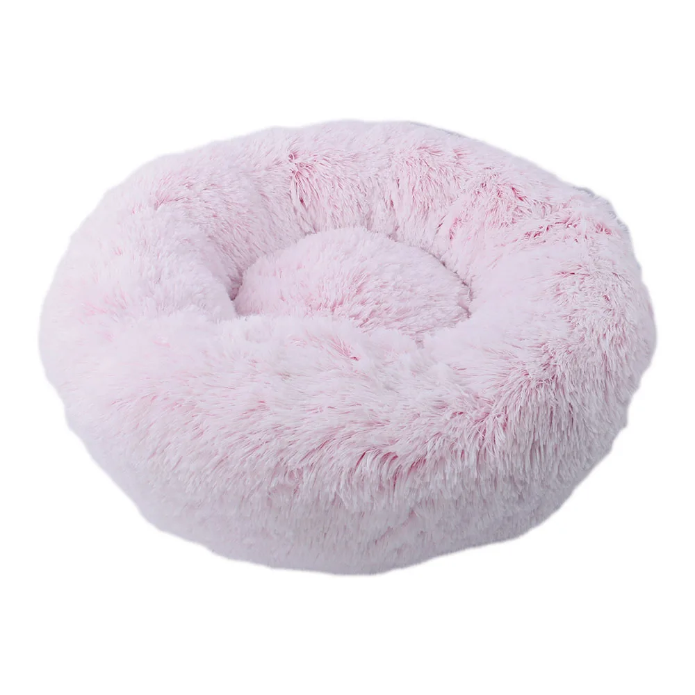 Wholesale  Multiple colors Custom Dog Bed Luxury Warm Fluffy Pet Bed