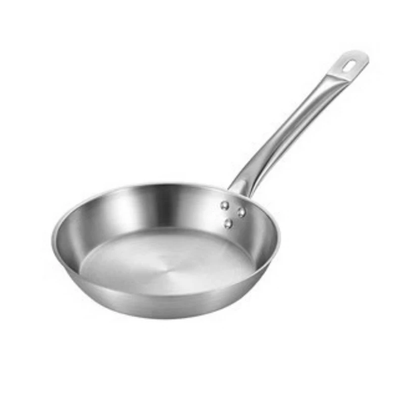 FTS Kitchenware Pan hotel Restaurants Commercial stainless steels Cookware Customized Wholesale Frying Pan