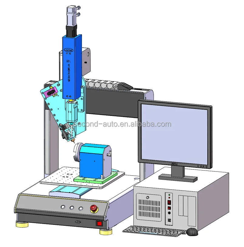 Desktop Glue dispenser 50ml AB glue 1:1 with servo motor SEC-E380S