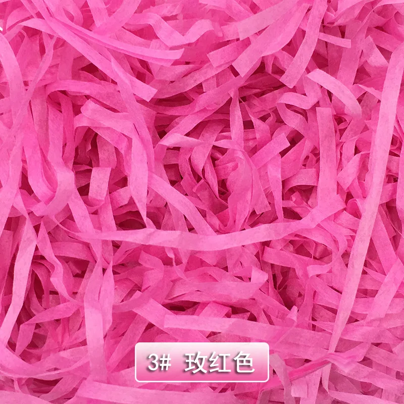 Raffia cheap shredded paper silk factory wholesale gift box