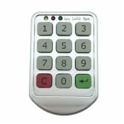 Electronic Keypad Cabinet Lock Digital Safe Password Locker Lock for Sauna Gym Locker