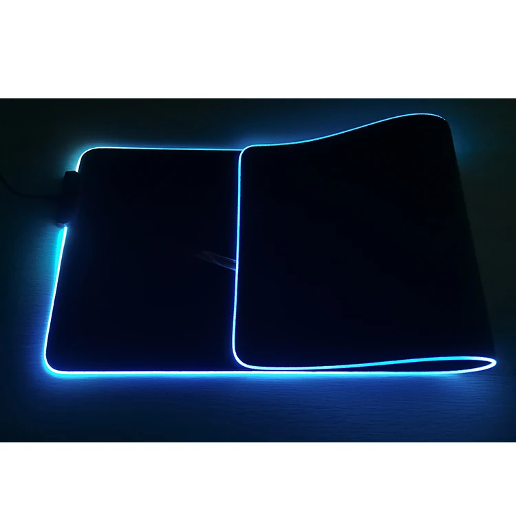 high cost performance LED ergonomic larger  custom sublimation mouse pad gamer rgb