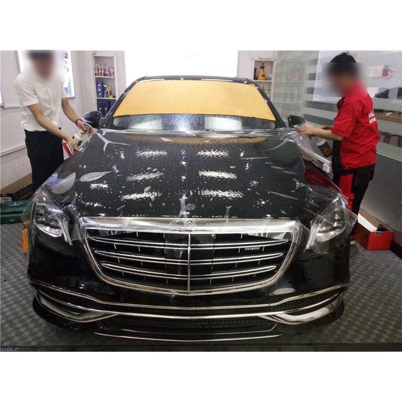 1 52*15 м ТПУ PPF устойчивая к царапинам пленка для кузова автомобиля высокая прозрачная защитная